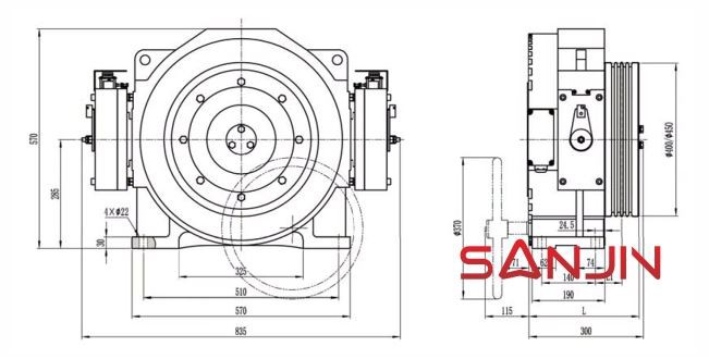 MONADRIVE Traction Machine MCK200 MONADRIVE Traction Machine MCK200